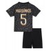 Paris Saint-Germain Marquinhos #5 Dětské Oblečení 3rd Dres 2023-24 Krátkým Rukávem (+ trenýrky)